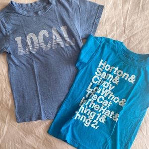 👕 Bundle of 2 toddler little kid tee shirts